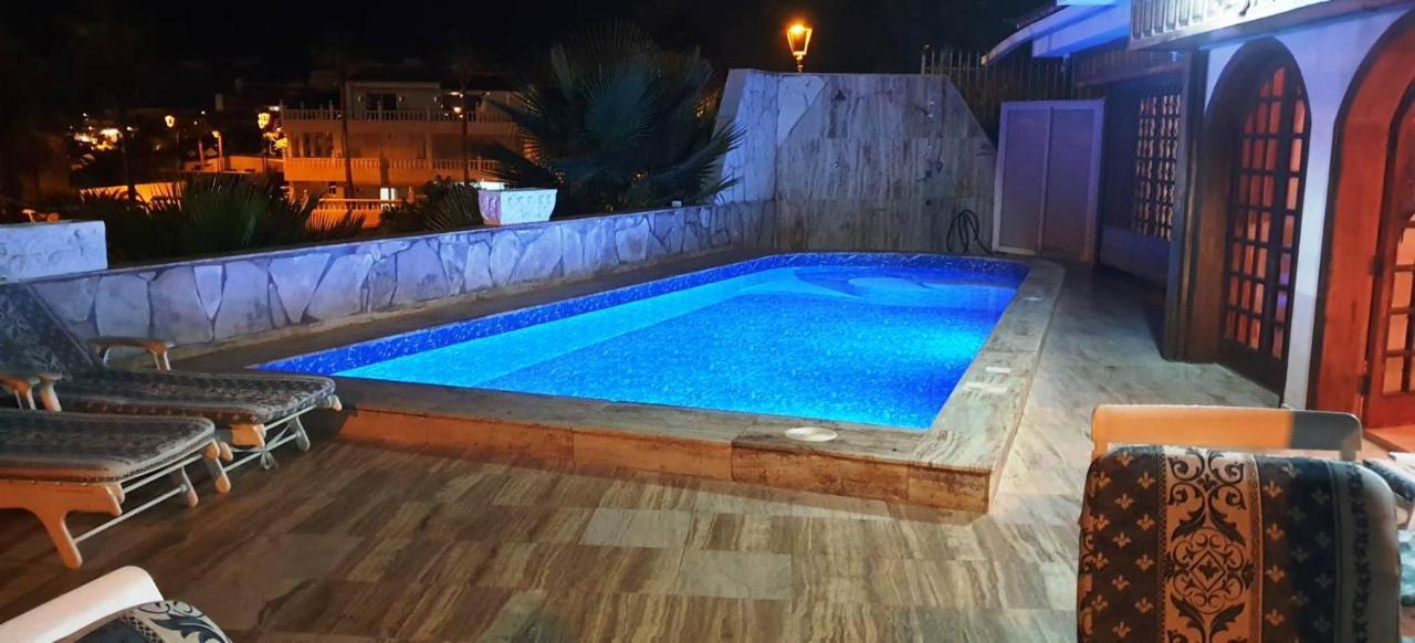 فيلا Sunny House With Private Pool And Sea View أذيخي المظهر الخارجي الصورة